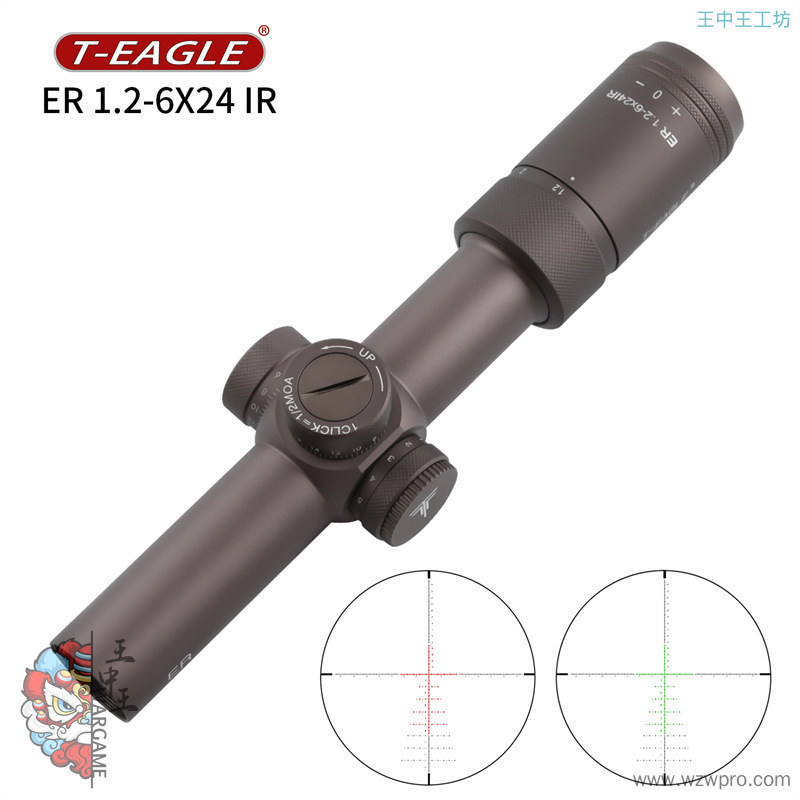 T-EAGLE/突鹰 ER 1.2-6x24 IR玻璃板