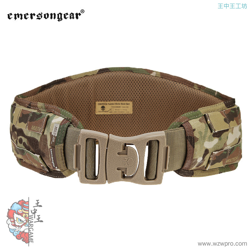 爱默生emersongear软垫式承重MOLLE战术腰带男 MC宽版 多功能腰封EM9086