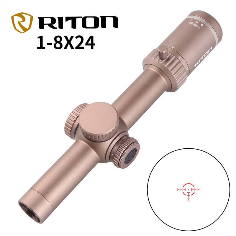 海外原品Riton 3 TACTIX 1-8×24 Tan