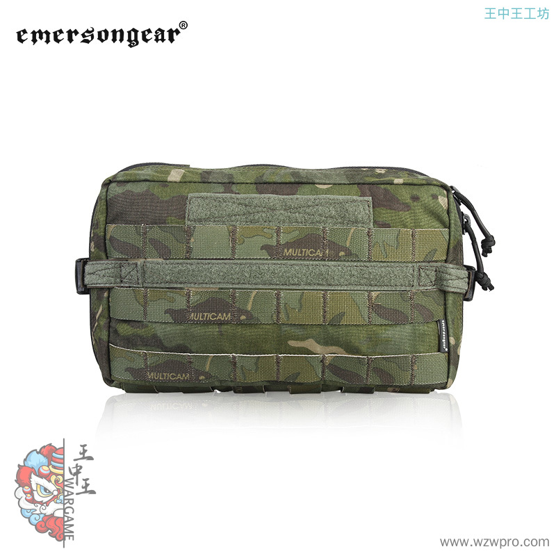 爱默生EMERSON 32CMX18CM多功能杂物袋molle侧围包 背板大附件包EM8347