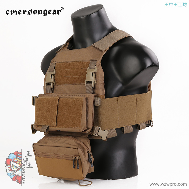 爱默生Emersongear新品背心FCS风格+MK肚兜套装战术背心轻量化EM7407