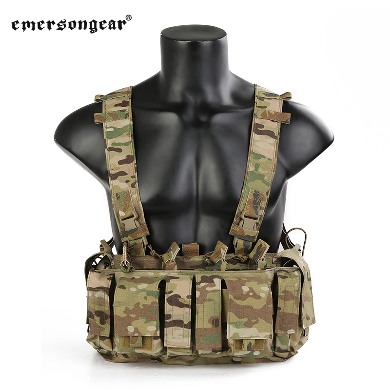 爱默生EmersonGear MF风格UW IV战术肚兜 5.56三联胸挂EM7329