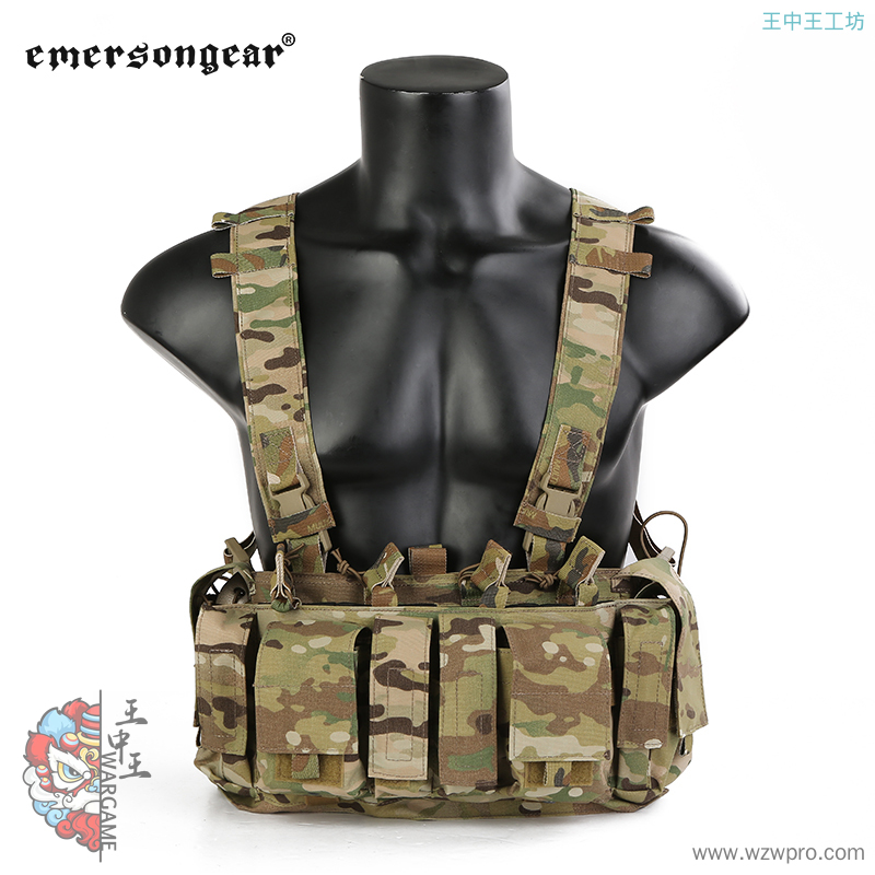 爱默生EmersonGear MF风格UW IV战术肚兜 5.56三联胸挂EM7329