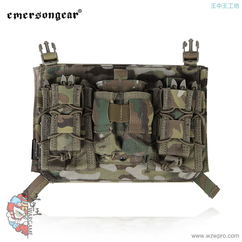 爱默生EmersonGear攻击者款面板for:419 420背心专用战术附件面板EM9335