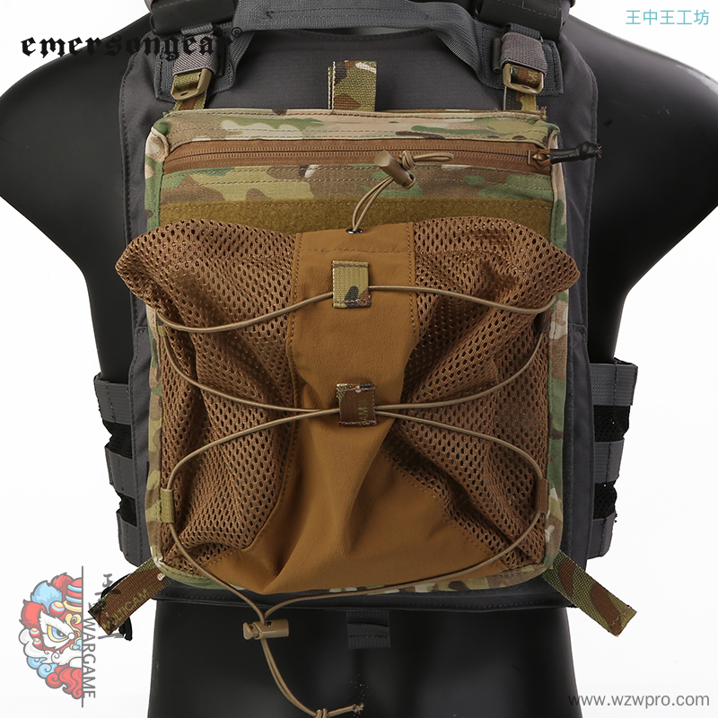 爱默生Emersongear LXB风格头盔水袋背板 For:420 插扣背心背板包 EM9534
