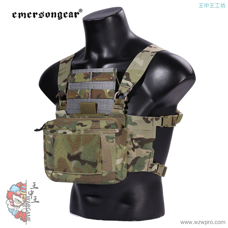 Emersongear爱默生 FRO法老风格战术胸挂套装碳纤板轻量战术背心 EM9633