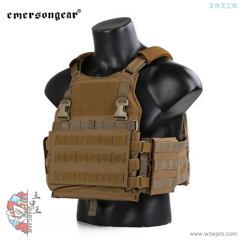 爱默生Emersongear SCARAB战术背心VS风格多功能防护马甲军迷装备EM7406