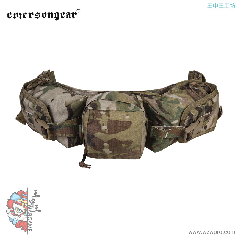 爱默生EMERSON 狙击手腰挂包多口袋功能挂包防水耐磨战术附件包 EM5750