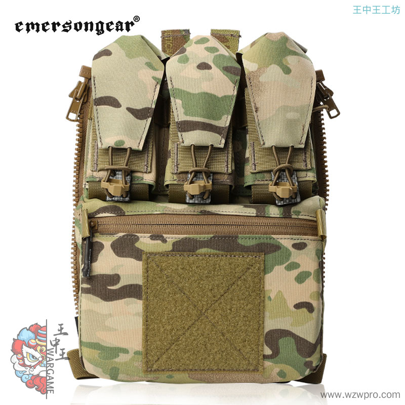 爱默生24新品FRO风格V5战术背心背板多功能附件包面板考杜拉 EM9648