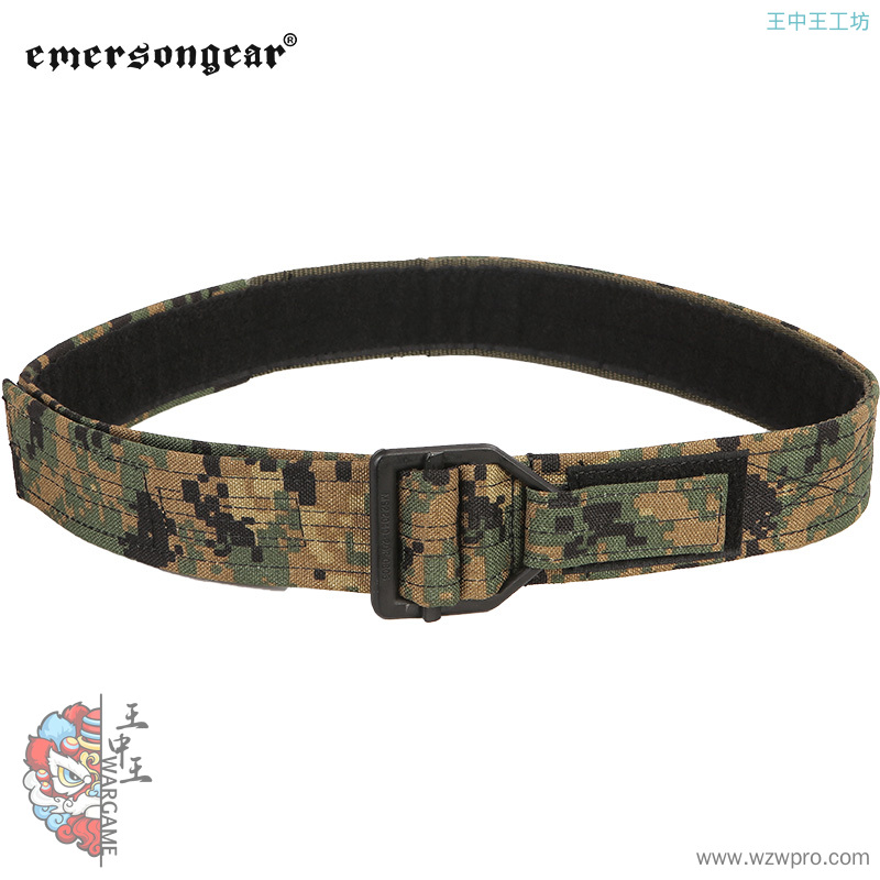爱默生EMERSON 战术腰带内腰带野外丛林风格腰带耐磨防刮4.5CM EM1758