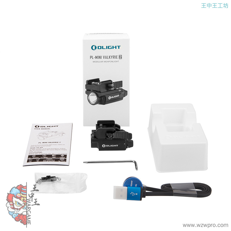 OLIGHT傲雷PL-mini2紧凑快拆战术手电筒P1照明灯600流明强光户外