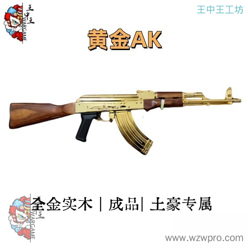 DS-镀金AKM 全金款 重6斤左右