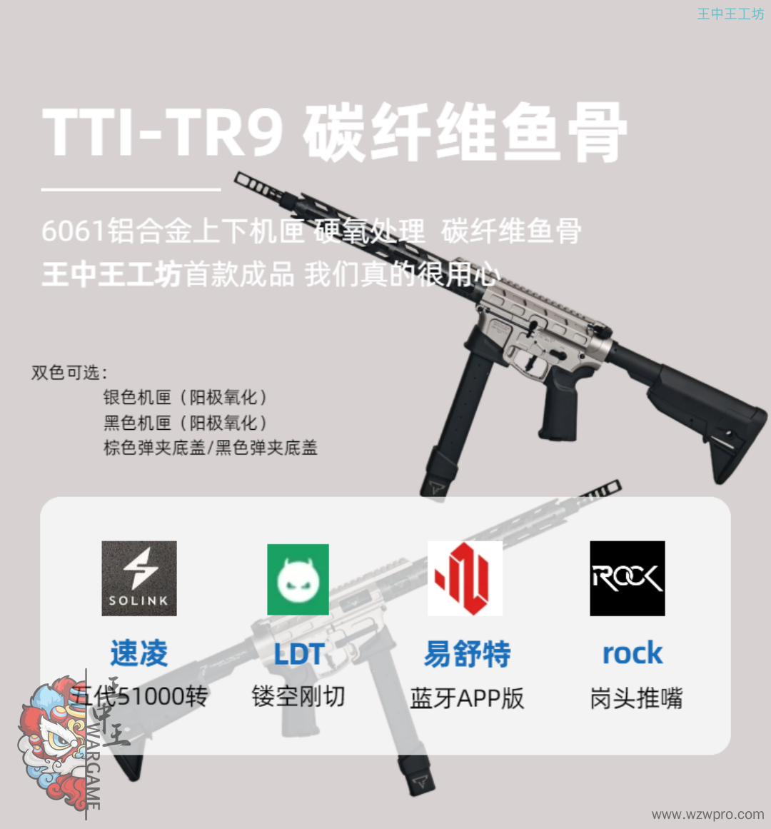 【重磅首发】王中王出品塔兰战术TTI-TR9正式上市